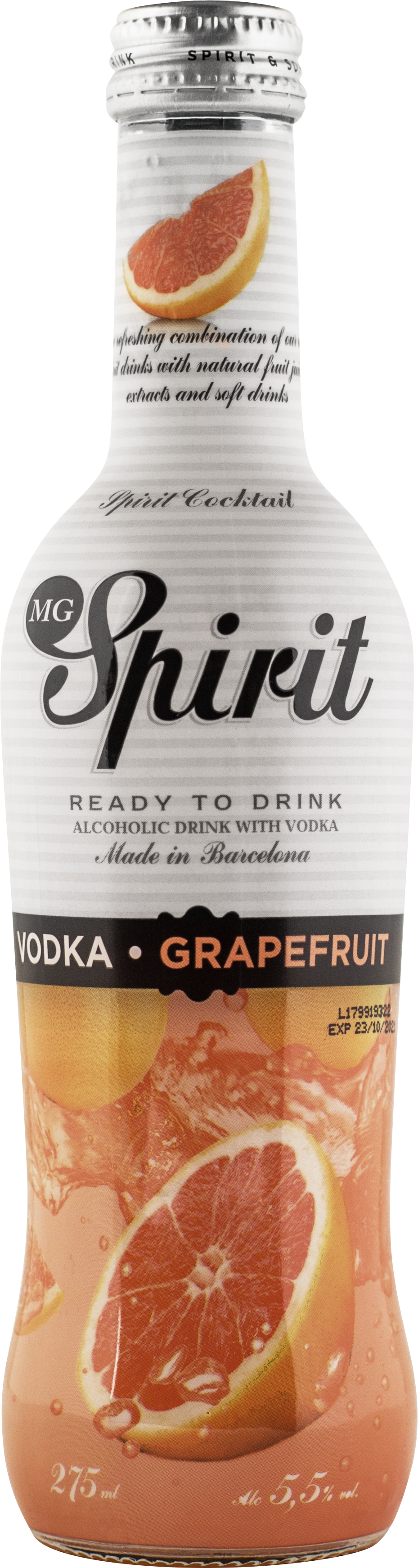 MG SPIRIT VODKA GRAPEFRUIT  24x27.5cl  - Compare prices in UAE